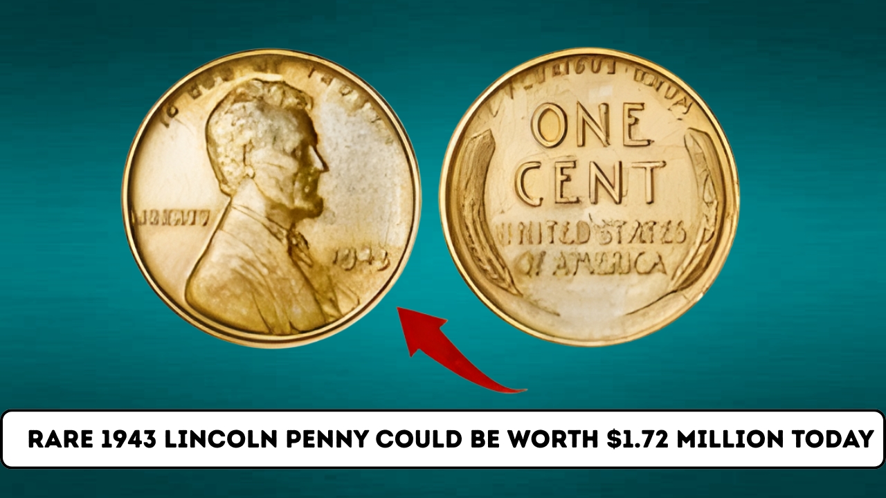 Rare 1943 Lincoln Penny Could Be Worth $1.72 M